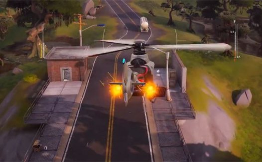 《堡垒之夜 Fortnite》第2章Remix 如何找到并使用直升机