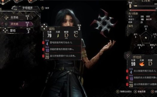 《光与影：33号远征队》武器和属性的作用